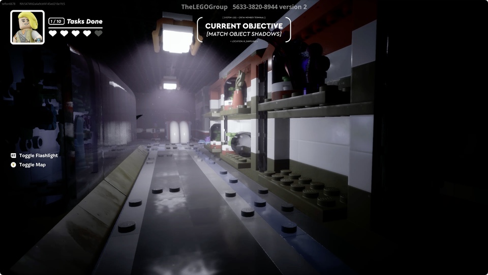 Fortnite Lego Dark atmospheric graphics