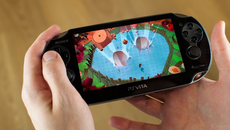 Tearaway PS Vita touchpad gameplay